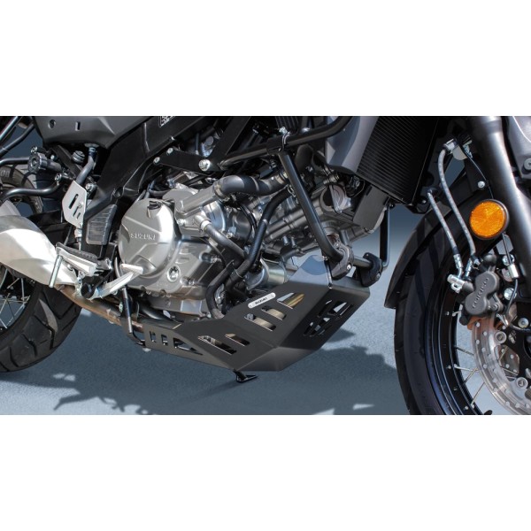 Suzuki Aluminium Skid Plate Black Powder Coated